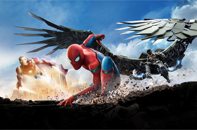 Fotomurales o papel pintado spiderman homecoming